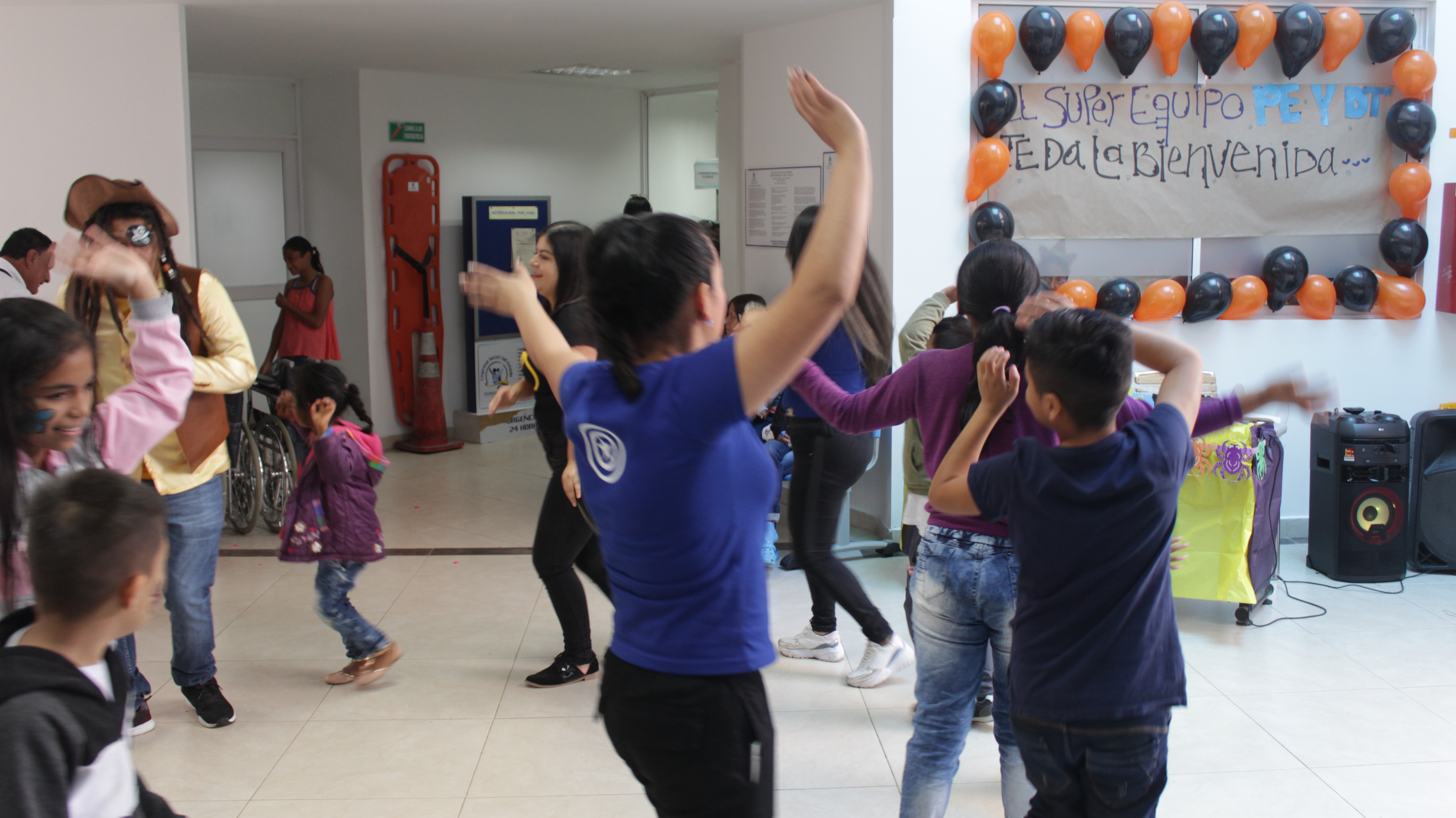 Bailamos, saltamos y comimos dulces