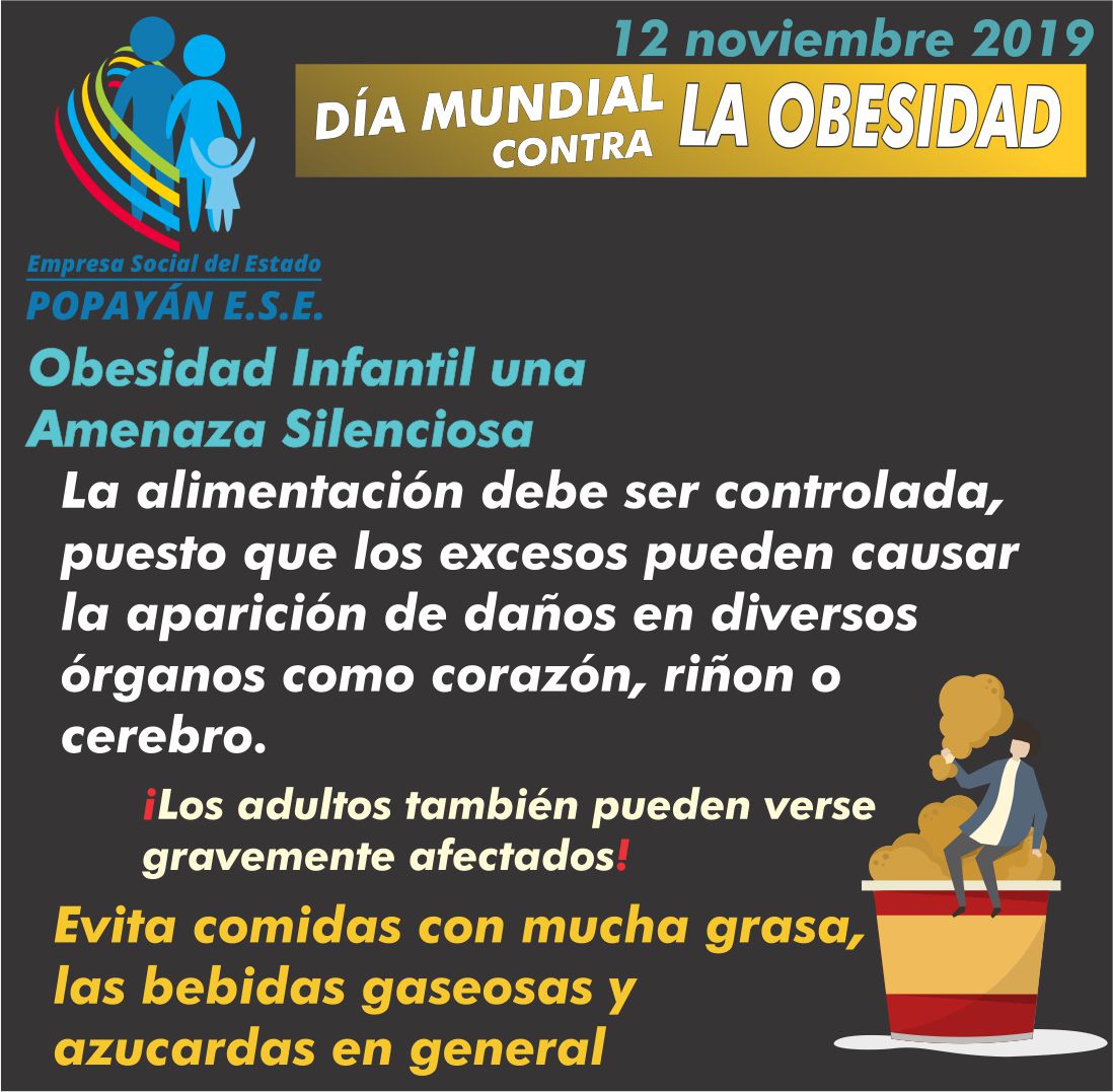 "Obesidad" un riesgo para la salud y la vida