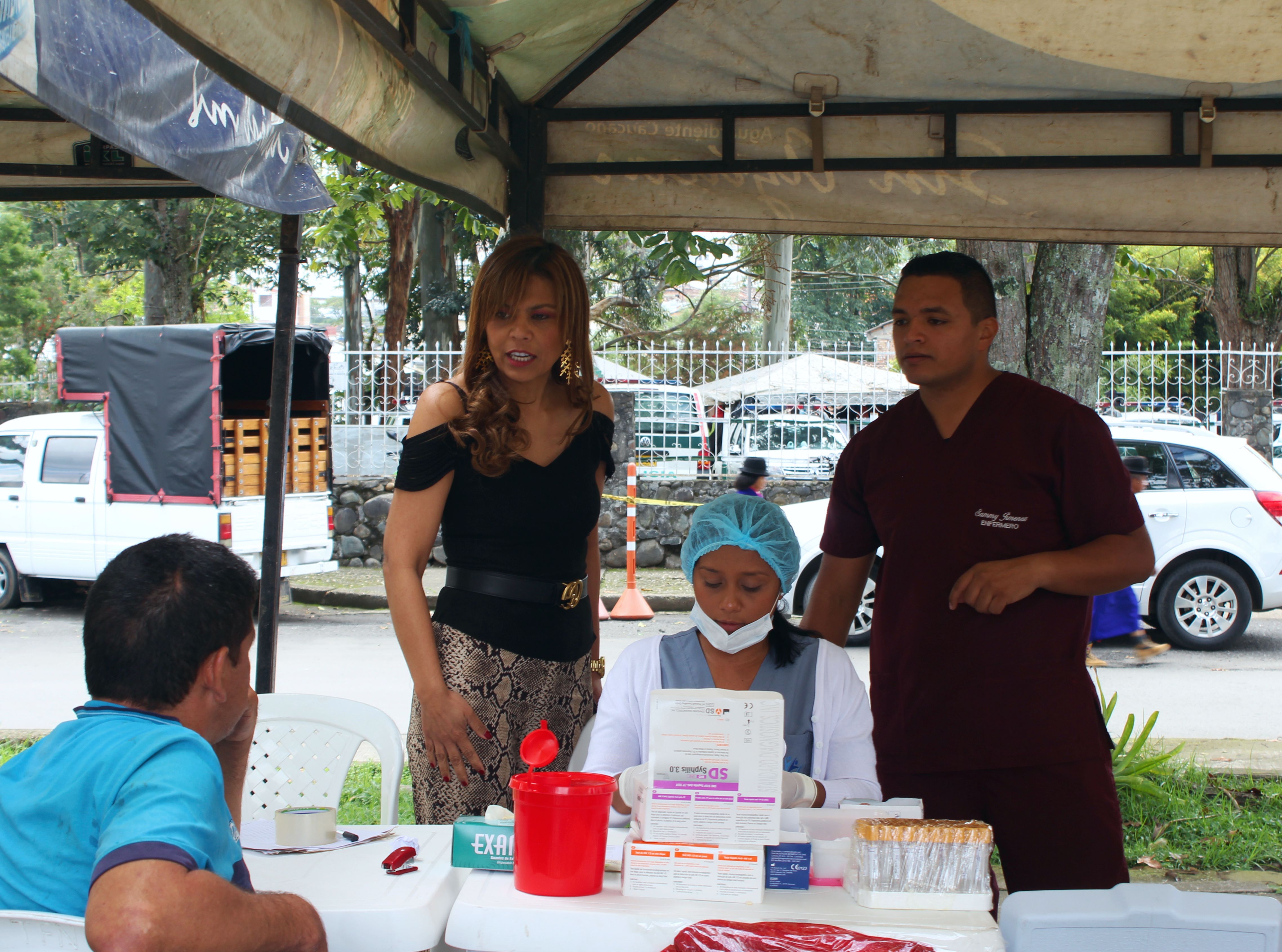 La Gerencia, los lideres, personal de la E.S.E Popayán y la comunidad compartieron un espacio agradable de risas y los cuidados sobre la salud