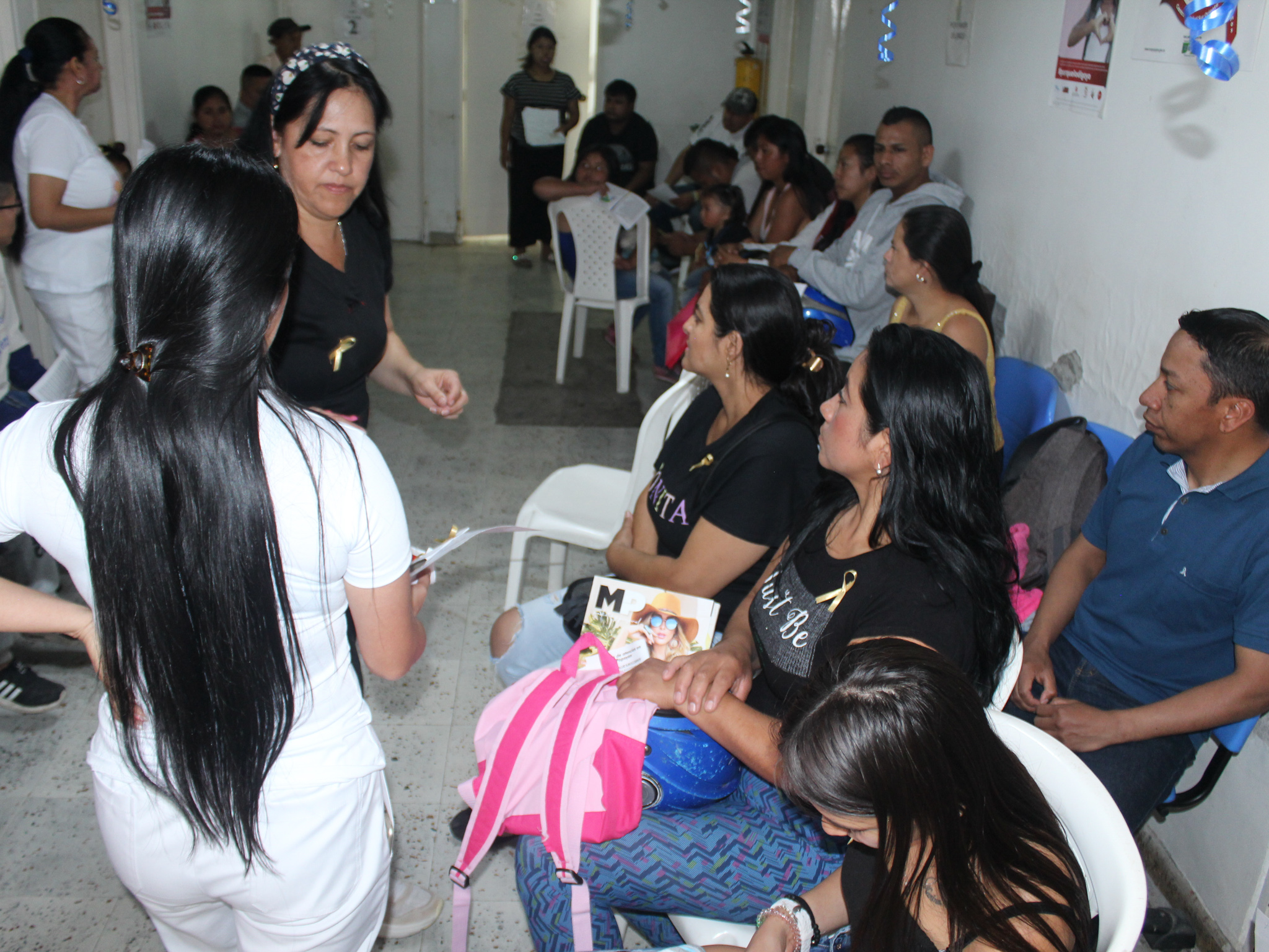 Comunidad de Popayán en Punto de Salud Sur Oriente