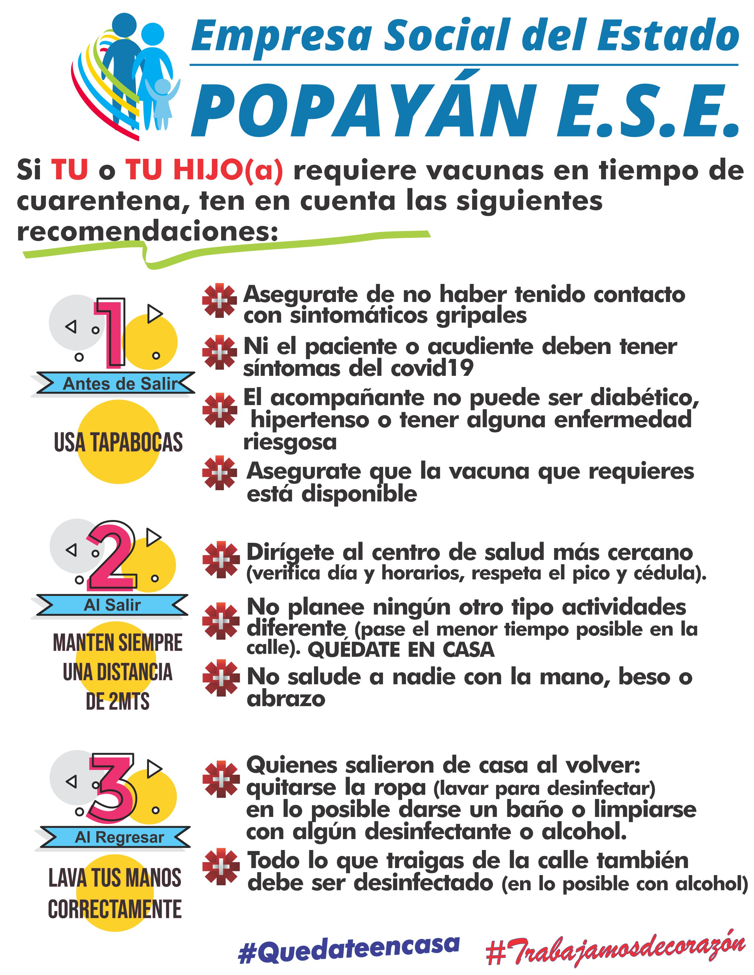 Medidas de prevención al salir de casa covid19