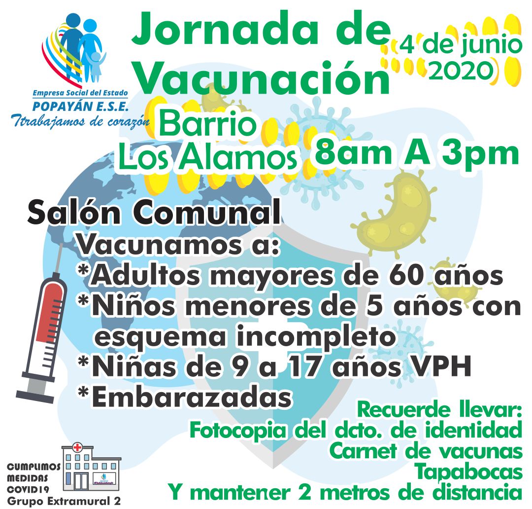 Los ALAMOS POPAYÁN 4 DE JUNIO