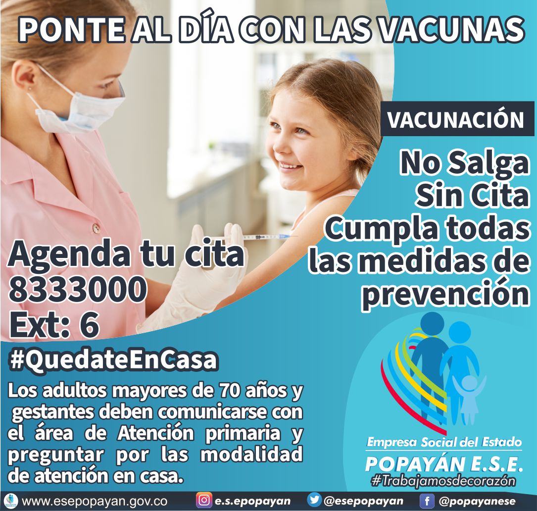 Cita  Vacunación Ext 6