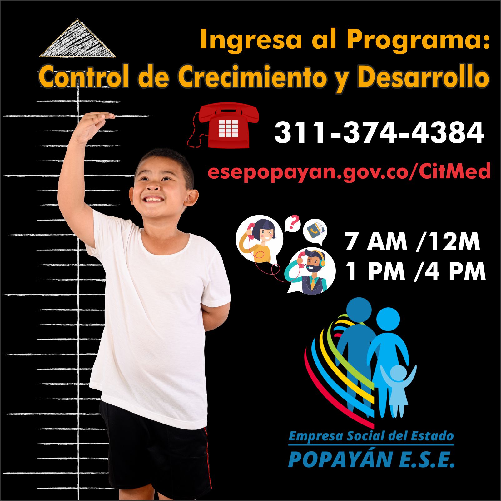 Cotrol de crecimiento esepopayán