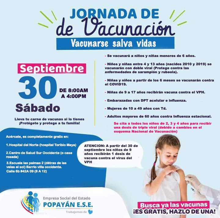 Jornada de vacunación 