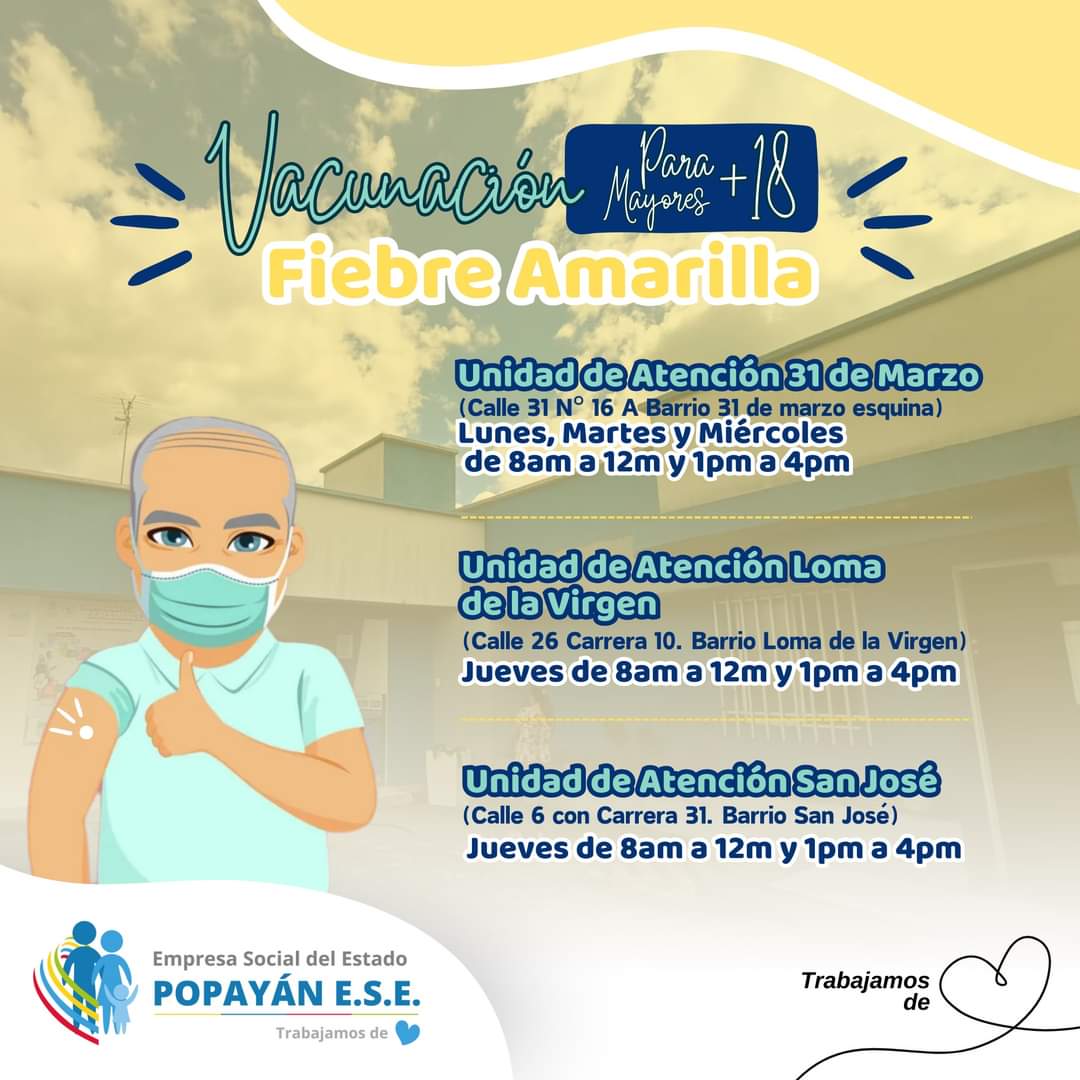 Vacunación Fiebre Amarilla 