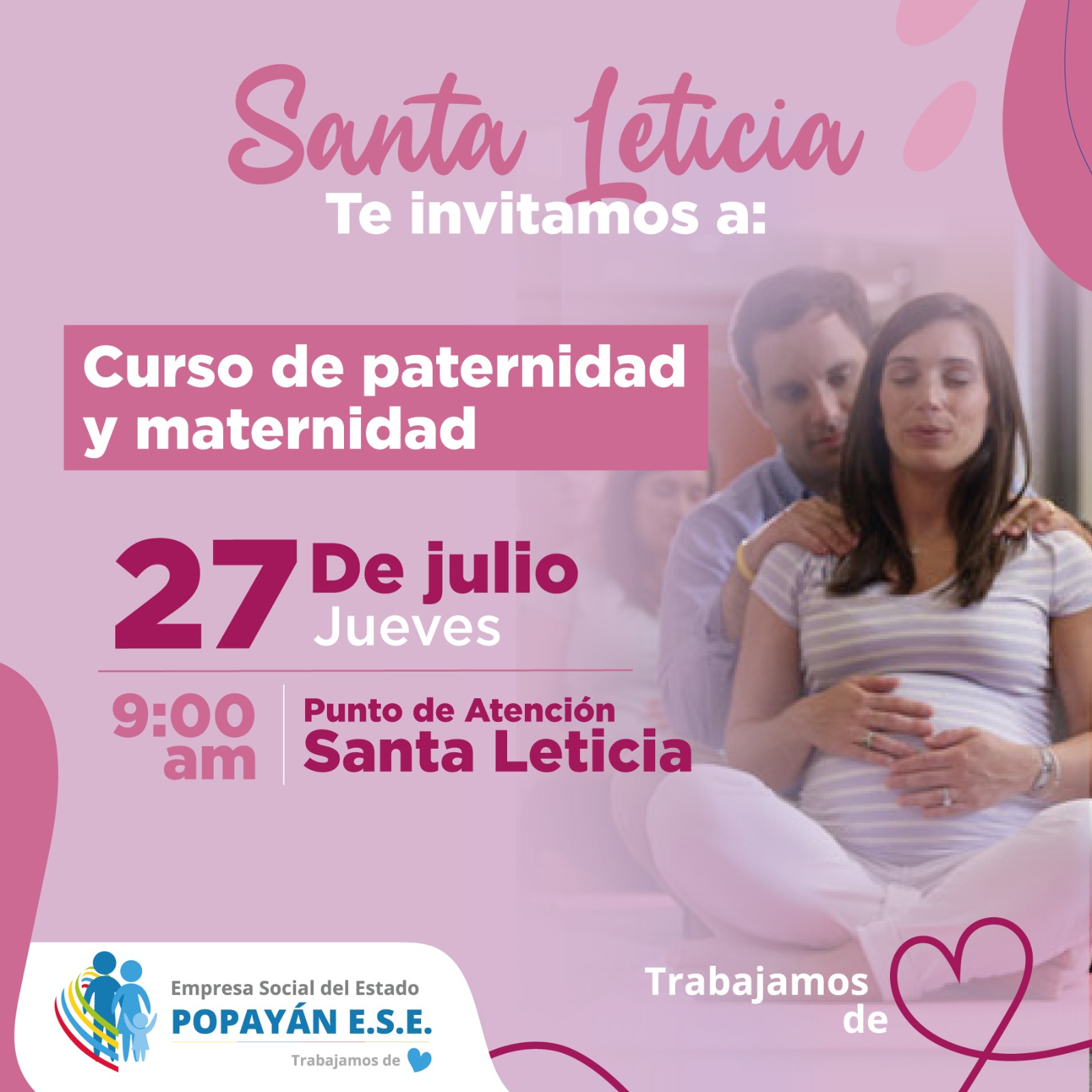 Curso de Paternidad y Maternidad segura 