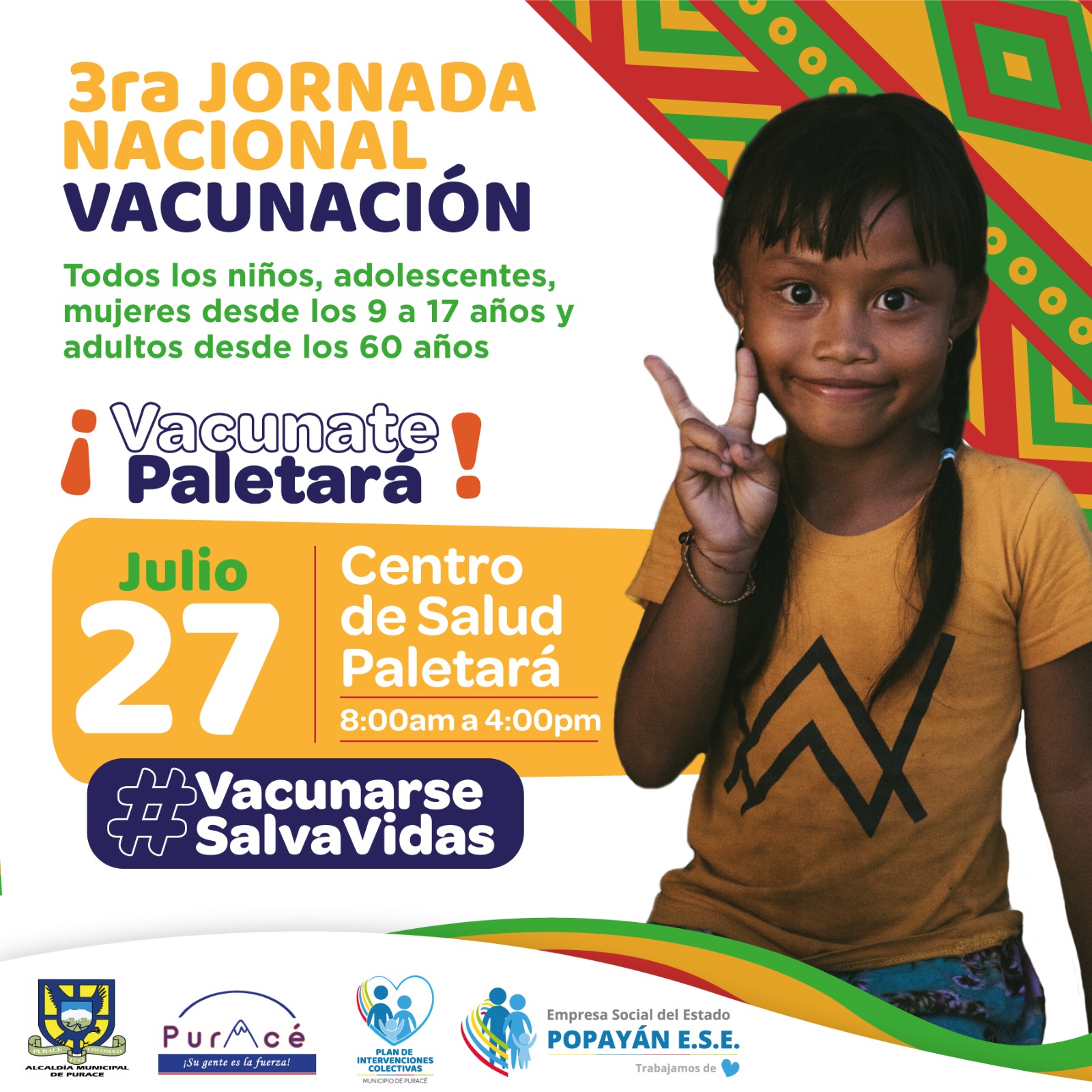 3ra jornada nacional de vacación 