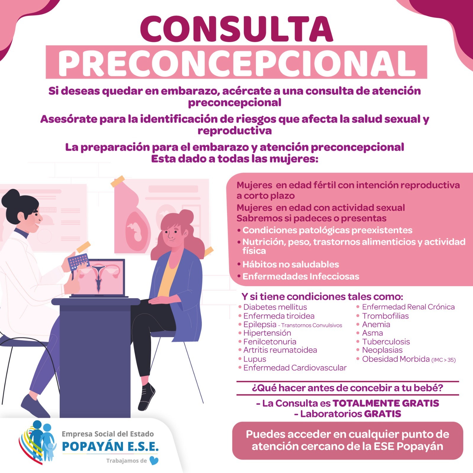 Consulta Preconcepcional 