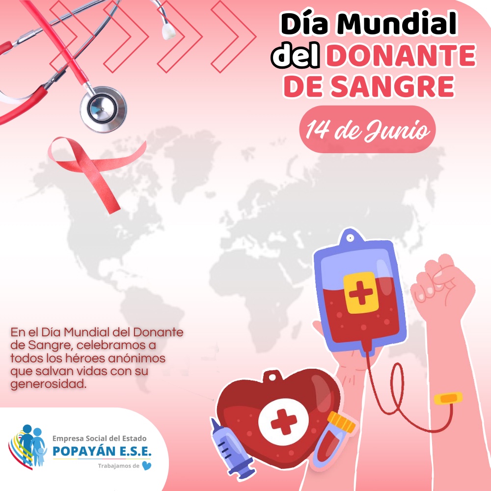 Día mundial donante de sangre