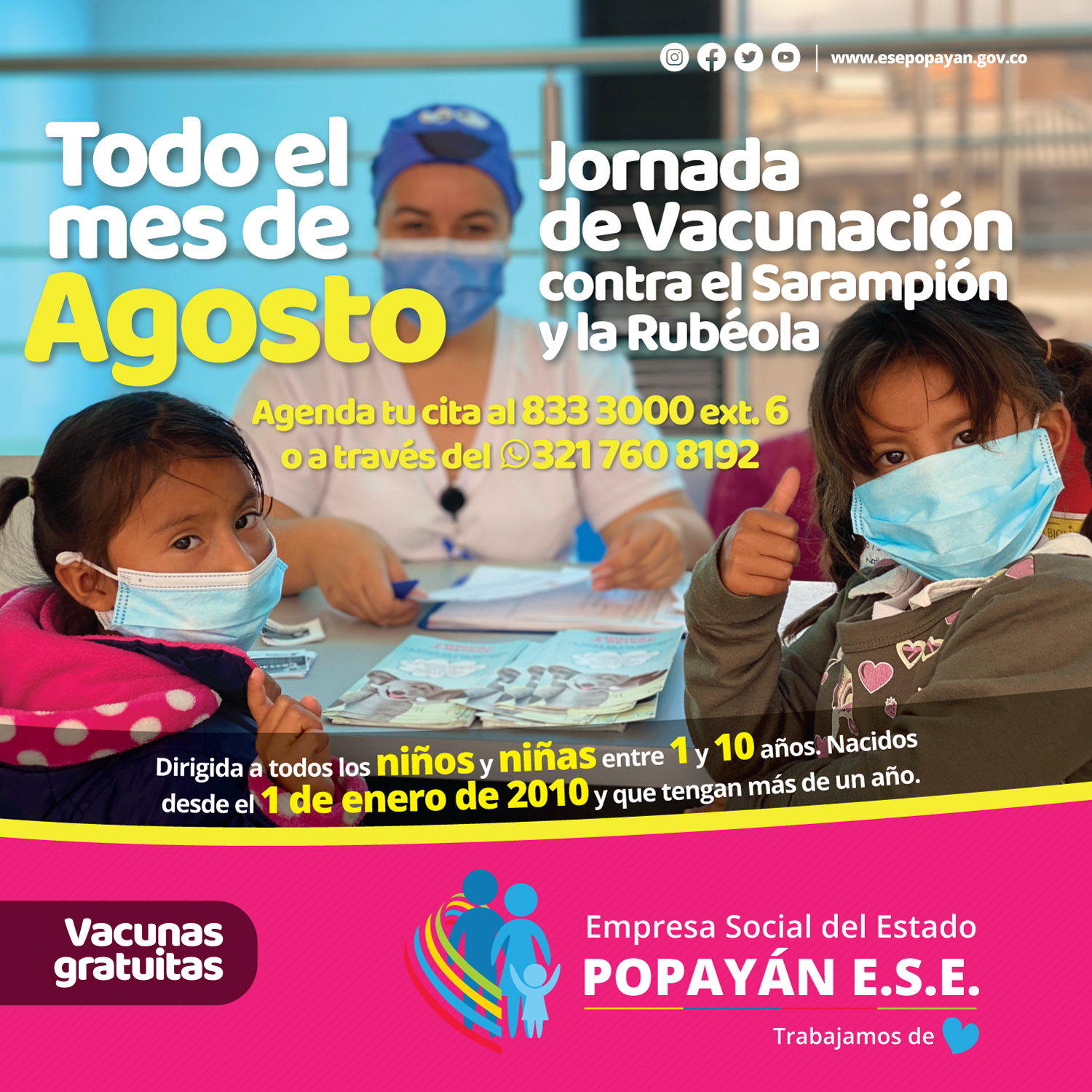 Agosto promoción