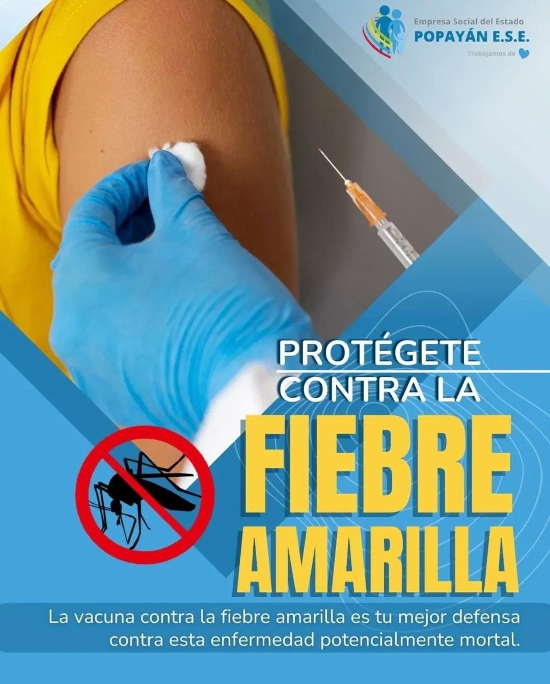 Protégete de la Fiebre Amarilla